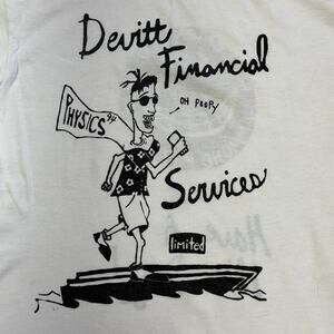 Vintage 90s T Shirt 2 Side Graphics Single Stitch